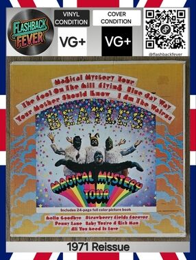 THE BEATLES•Magical Mystery Tour•US 1971 (#SMAL-2835) Apple Records, Reissue